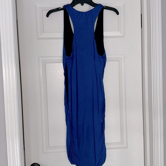 Rag & Bone size 4 sleeveless side zip dress in royal blue - Picture 2 of 2